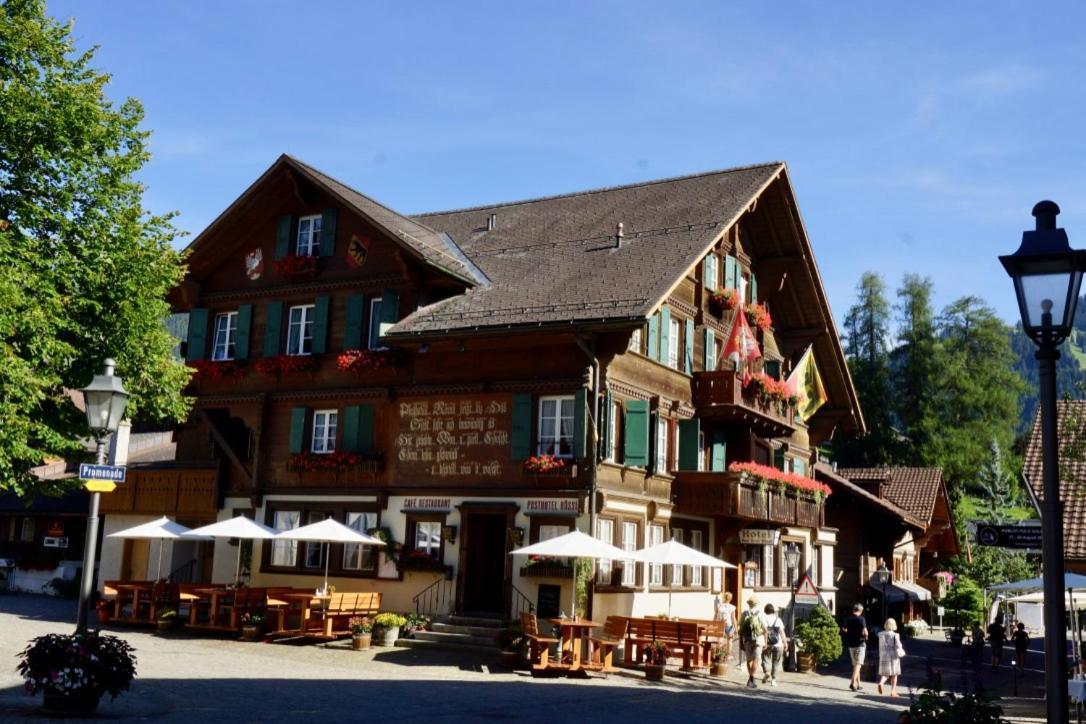 Posthotel Roessli Gstaad Exterior photo