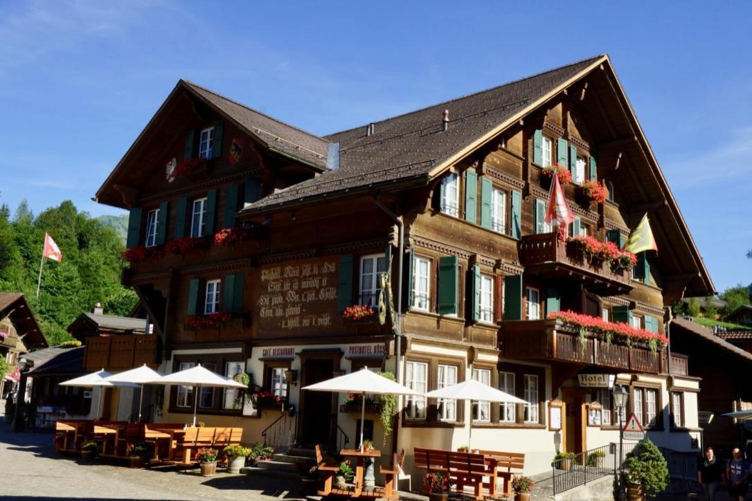 Posthotel Roessli Gstaad Exterior photo