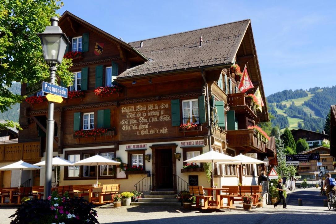 Posthotel Roessli Gstaad Exterior photo