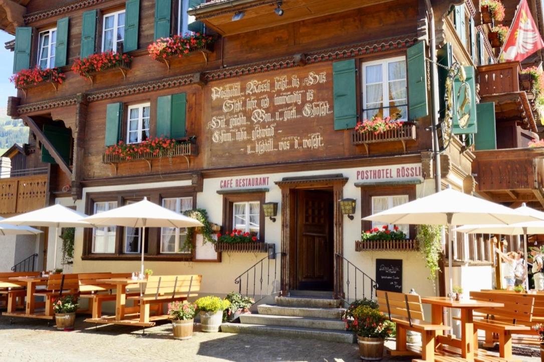 Posthotel Roessli Gstaad Exterior photo