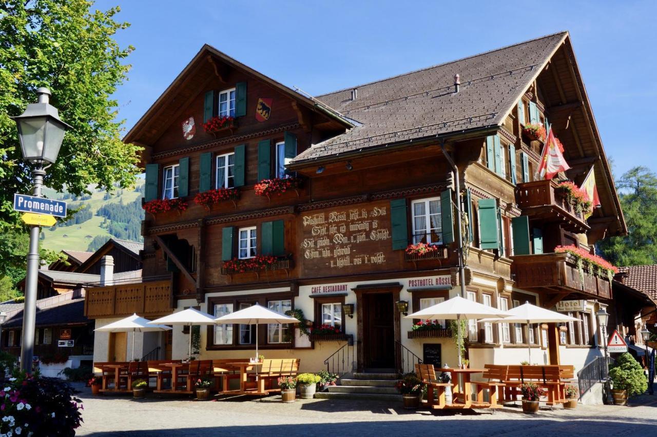 Posthotel Roessli Gstaad Exterior photo