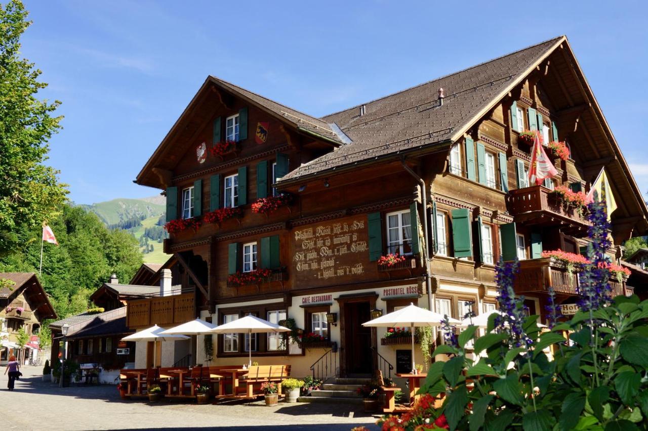 Posthotel Roessli Gstaad Exterior photo